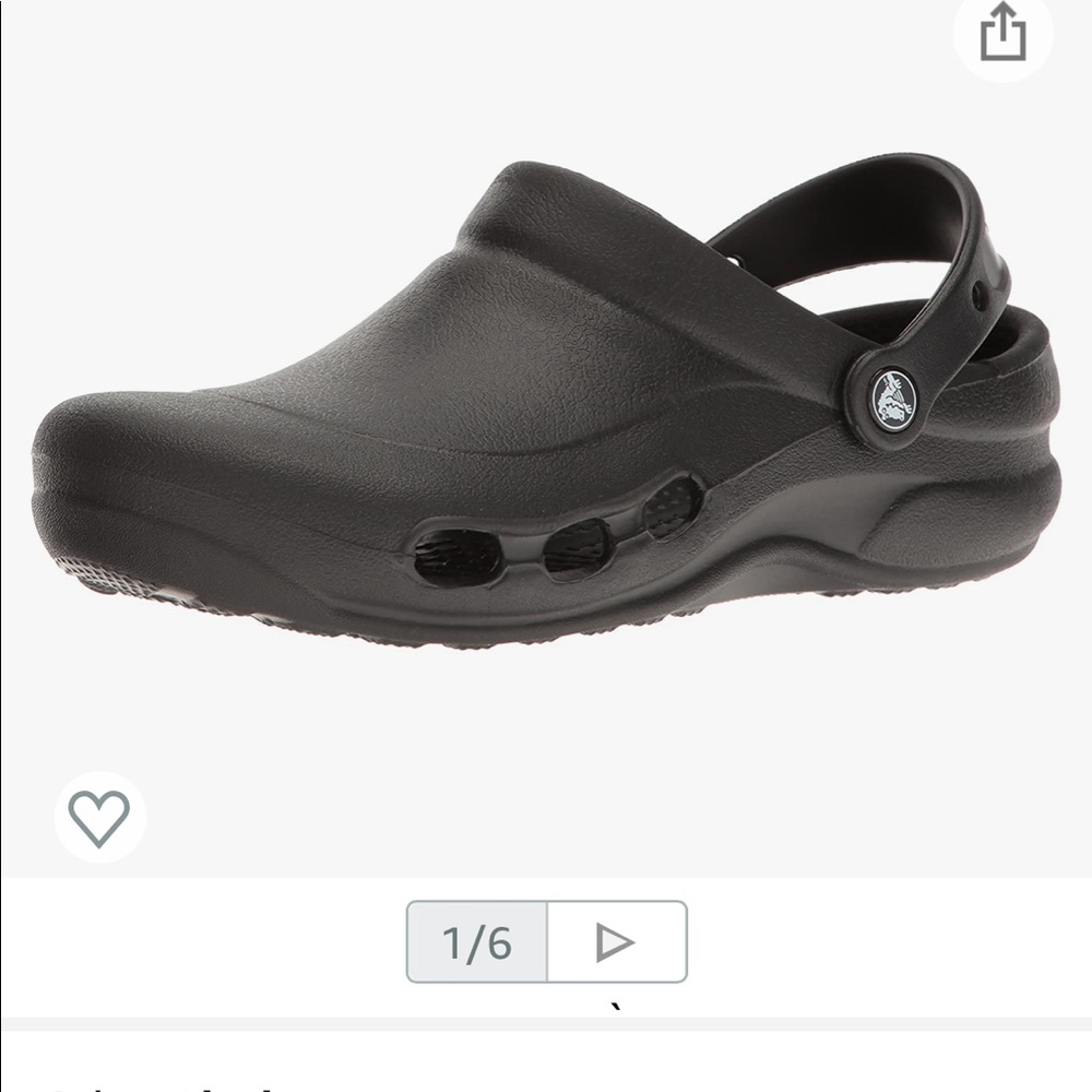 Black Crocs